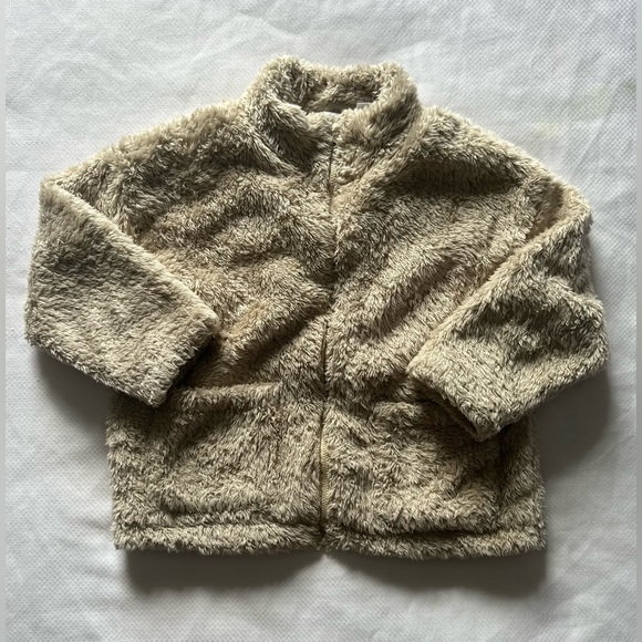 Softest, squishiest, fluffiest, full-zip lined Zara sweater/jacket - Picture 1 of 11